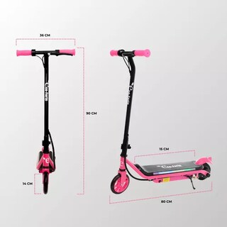 Foto 5 | Scooter Patín Eléctrico Eco-forte Sg10 Botón Inicio Rápido Rosa