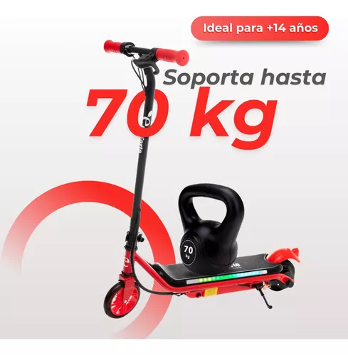 Foto 3 pulgar | Scooter Patín Eléctrico Eco-forte Sg10 Botón Inicio Rápido Rojo