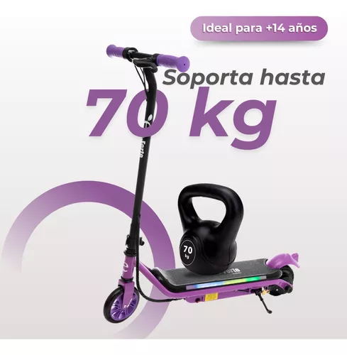 Foto 3 pulgar | Scooter Patín Eléctrico Eco-forte Sg10 Botón Inicio Rápido Morado