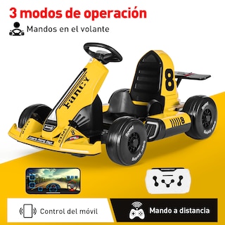 Foto 3 | Montable Electrico Infantil Honey Whale Bdq-8 Amarillo