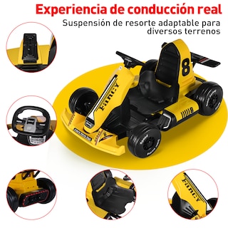 Foto 5 | Montable Electrico Infantil Honey Whale Bdq-8 Amarillo