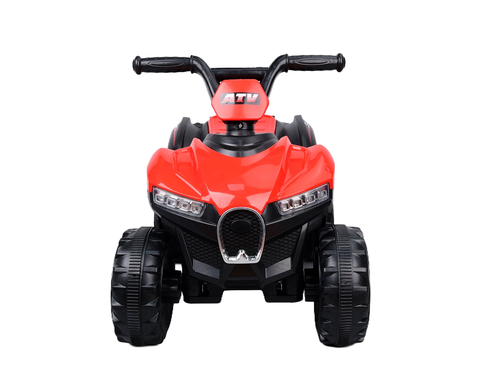 Montable Infantil Cuatrimoto Eléctrica Basitex Color Rojo $1,000