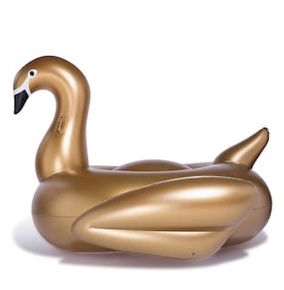 Foto 4 | Flotador Inflable Para Piscina Jasonwell Giant Golden Swan Para Adultos - Venta Internacional.