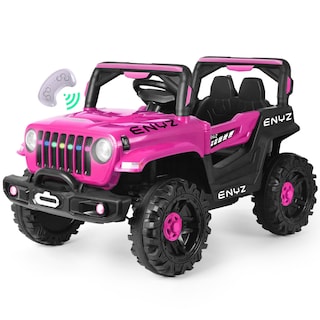 Foto 1 | Camioneta Jeep Montable Chita Para Niña Niño Eléctrico Carro Todo Terreno Con Control Remoto Bcx-6 Enyz Luces Frontale