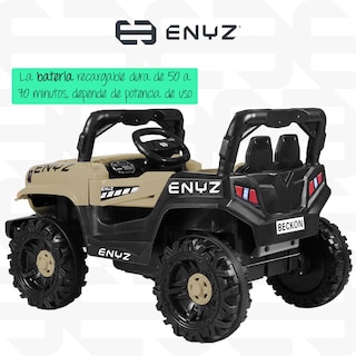 Foto 6 | Camioneta Jeep Montable León Para Niña Niño Eléctrico Carro Todo Terreno Con Control Remoto Bcx-6 Enyz Luces Frontales