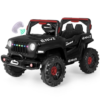 Foto 1 | Camioneta Jeep Montable Halcón Para Niña Niño Eléctrico Carro Todo Terreno Con Control Remoto Bcx-6 Enyz Luces Front