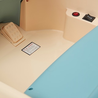 Foto 4 | Montable Eléctrico Crash Denco Toys Azul, Control Remoto Rotación 360° Bluetooth/usb/aux Música Luces Led, Cinturón