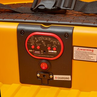 Foto 3 | Montable Eléctrico Bumper Car Denco Toys Amarillo, Control Remoto Rotación 360° Bluetooth/usb/aux Música Luces