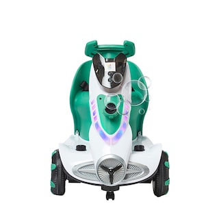 Foto 1 | Montable Eléctrico Bubbles Denco Toys Verde, Control Remoto Rotación 360° Bluetooth/usb/aux, Burbujas, Música Luces L
