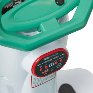 Foto 3 | Montable Eléctrico Bubbles Denco Toys Verde, Control Remoto Rotación 360° Bluetooth/usb/aux, Burbujas, Música Luces L