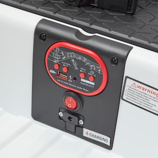 Foto 3 | Montable Eléctrico Bumper Car Denco Toys Blanco, Control Remoto Rotación 360° Bluetooth/usb/aux Música Luces Led,