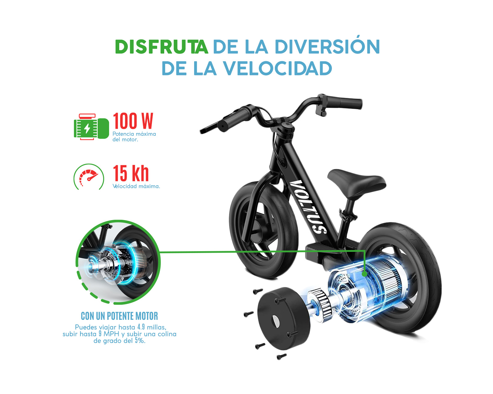 Foto 5 | Bicicleta Eléctrica Voltus