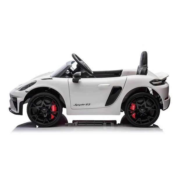 Foto 3 pulgar | Montable Eléctrico Coche Injusa Porsche Spyder 718 RS Blanco