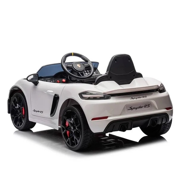 Foto 4 pulgar | Montable Eléctrico Coche Injusa Porsche Spyder 718 RS Blanco