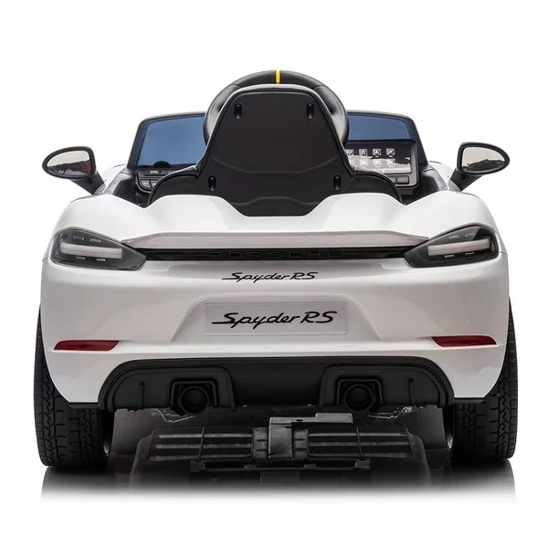 Foto 5 pulgar | Montable Eléctrico Coche Injusa Porsche Spyder 718 RS Blanco
