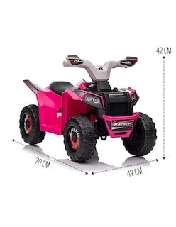 Foto 6 | Cuatrimoto Mini Moto Eléctrica Montable Infantil Recargable Rosa
