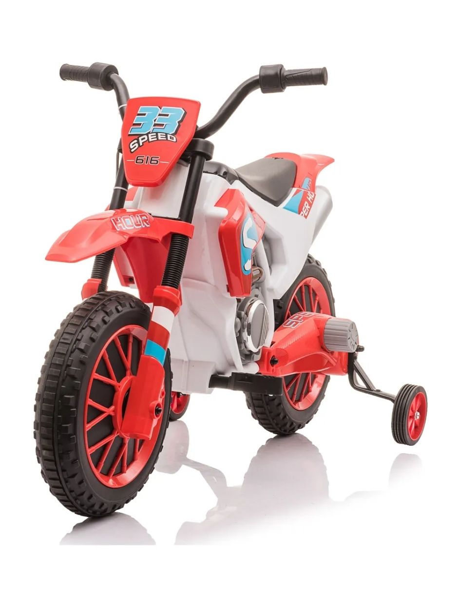 Foto 2 pulgar | Moto Eléctrica Montable Infantil Cross Racing Recargable