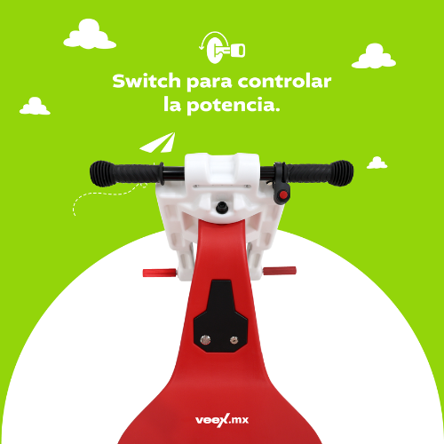 Foto 6 pulgar | Triciclo Eléctrico Infantil Buzz 25v 2ah 50w Rojo