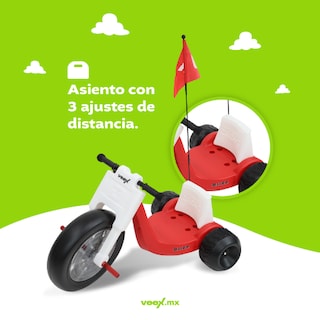 Foto 7 | Triciclo Eléctrico Infantil Buzz 25v 2ah 50w Rojo