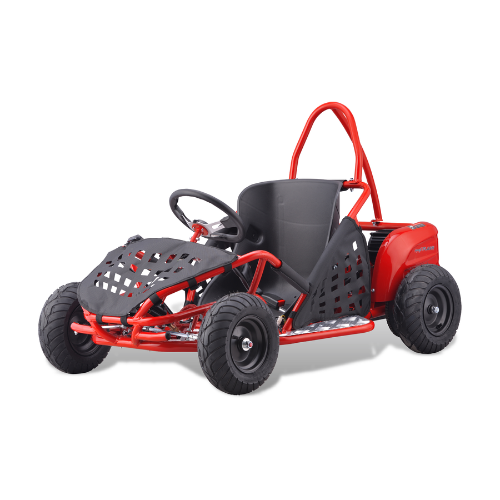 Carrito Eléctrico Infantil Flash 48v 12ah 1000w Rojo