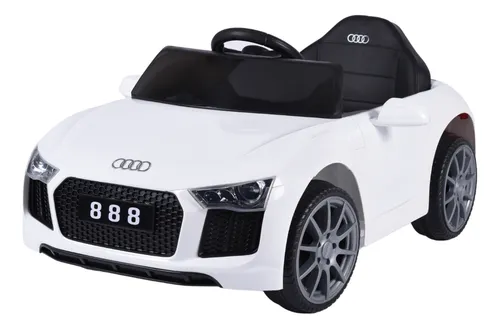 Montable Eléctrico AEIOU B007 Blanco con Faros Delanteros