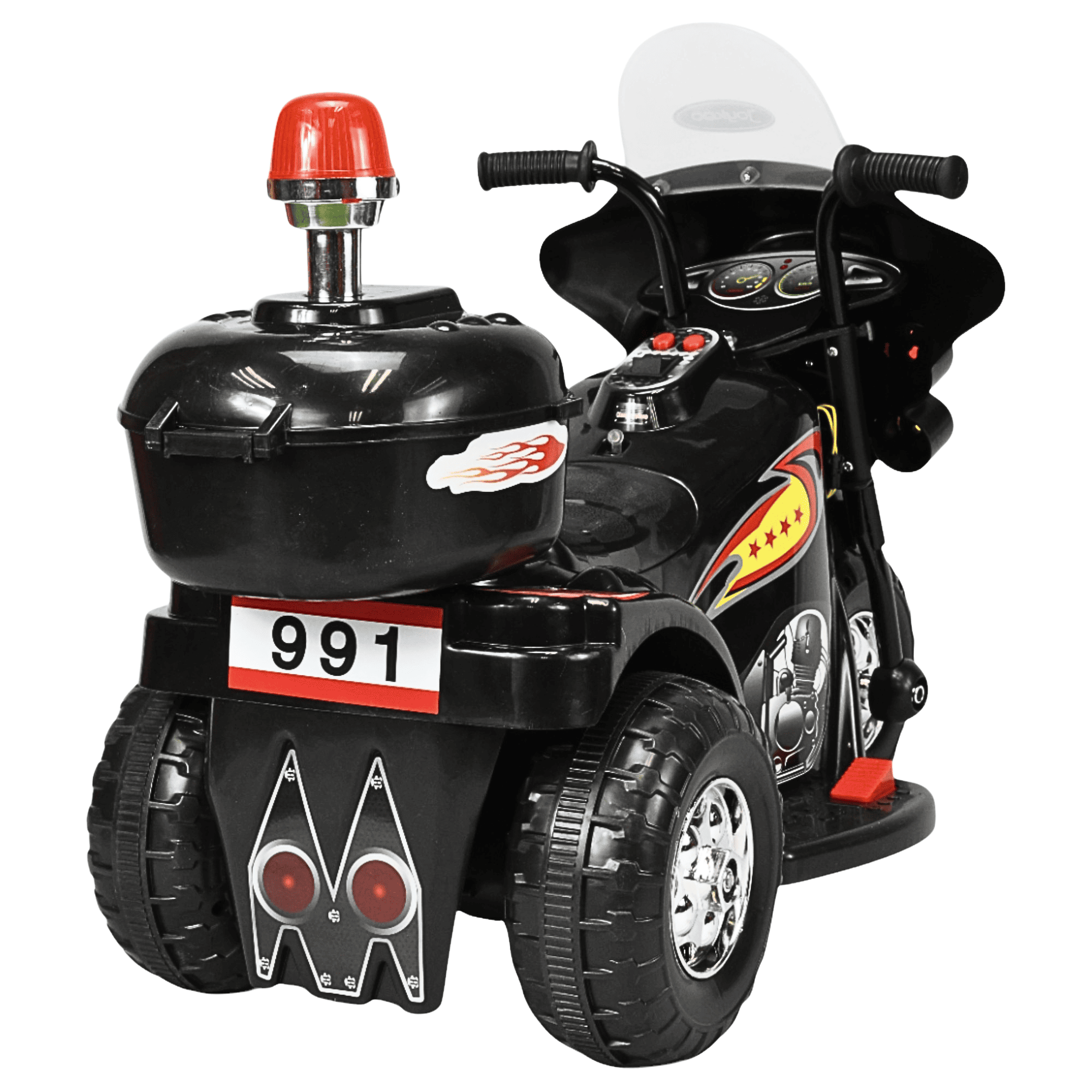 Foto 8 pulgar | Moto Montable Eléctrica Para Niños Con Luces Y Sonido Bateria Recargable De 6v - Negro