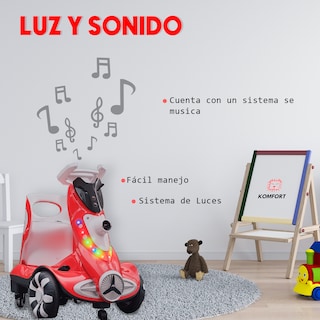 Foto 3 | Montable Eléctrico Komfort Infantil Con Maquina De Burbujas