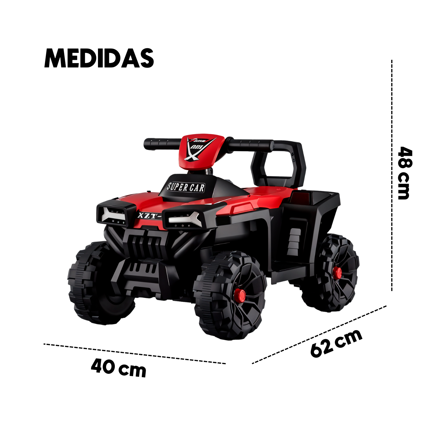 Foto 4 pulgar | Mini Cuatrimoto Infantil Eléctrica Komfort Con Luces Y Sonidos