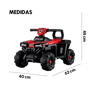 Foto 3 | Mini Cuatrimoto Infantil Eléctrica Komfort Con Luces Y Sonidos