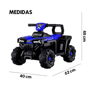 Foto 3 | Mini Cuatrimoto Infantil Eléctrica Komfort Con Luces Y Sonidos