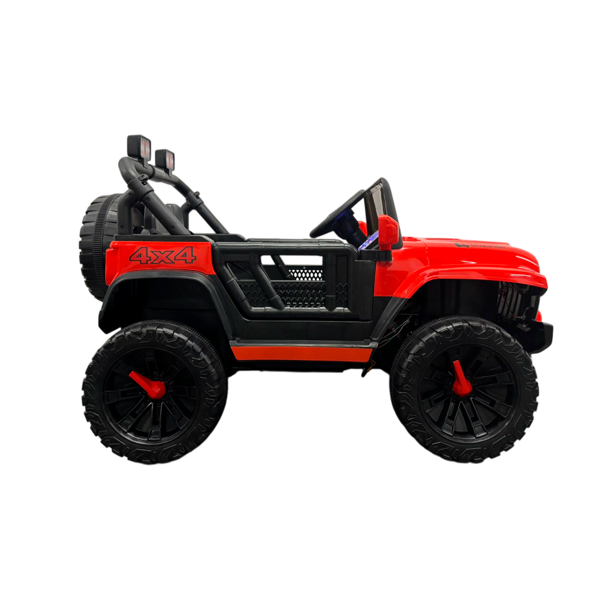 Foto 4 pulgar | Carro Eléctrico Tipo Jeep Montable Bluelander Rojo Con Luz Led Y Control Remoto
