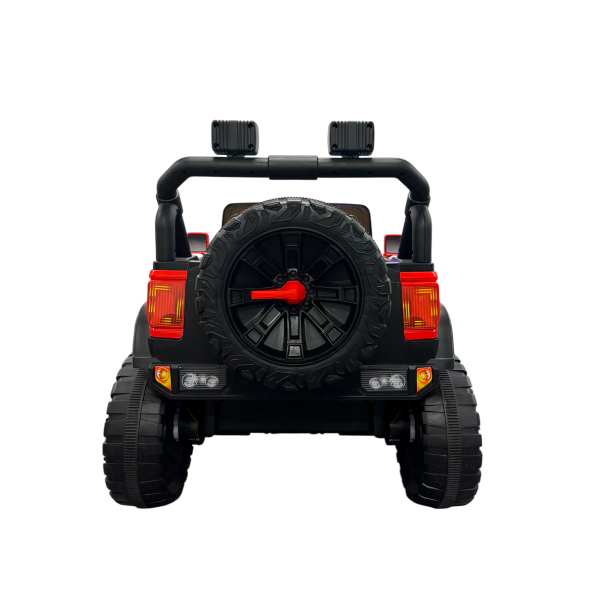 Foto 5 pulgar | Carro Eléctrico Tipo Jeep Montable Bluelander Rojo Con Luz Led Y Control Remoto