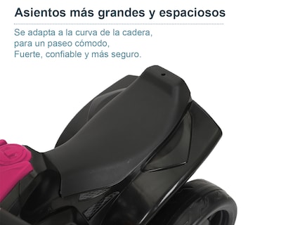 Foto 5 | Moto Montable Eléctrica Infantil Basitex Rosa