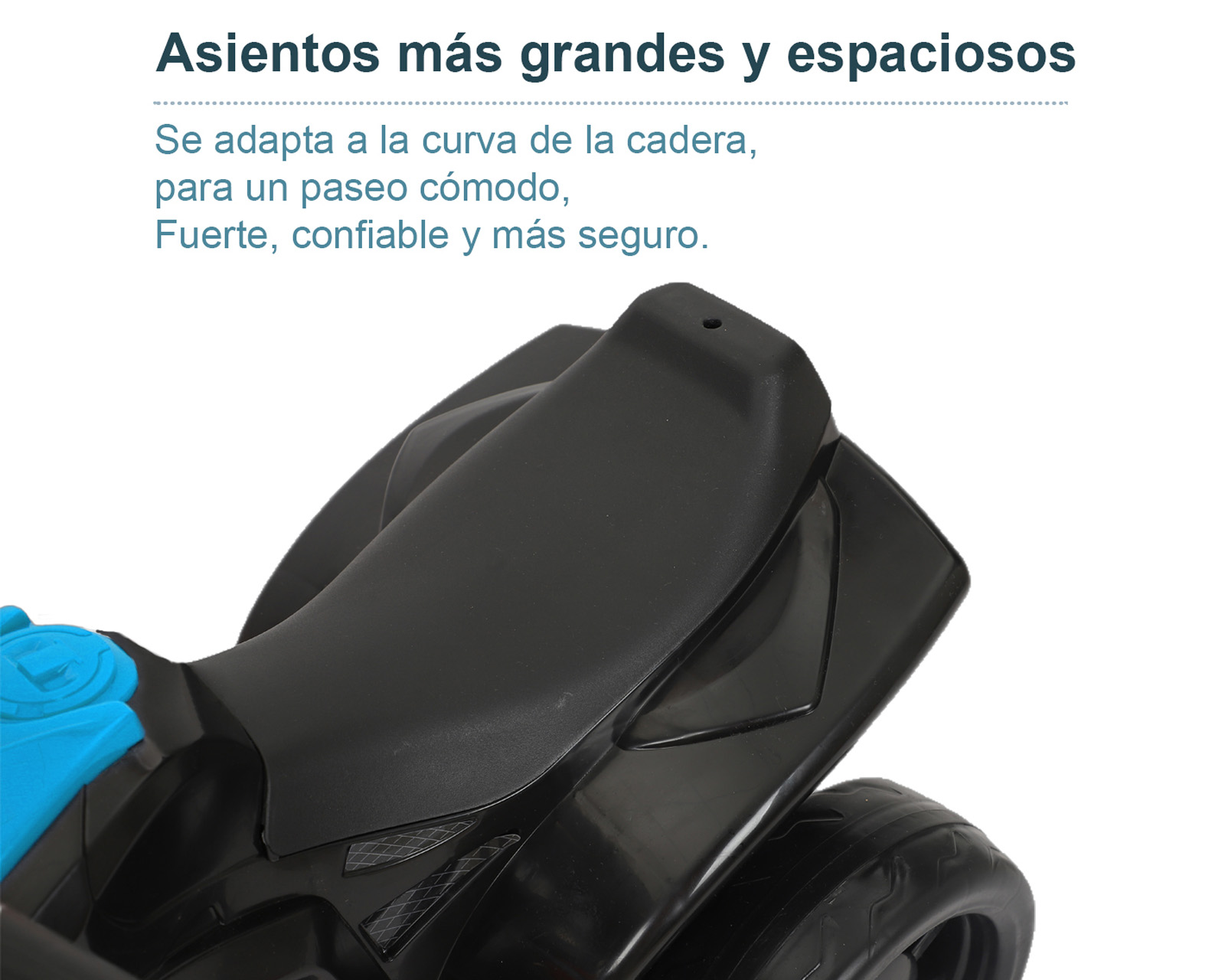 Foto 6 pulgar | Moto Montable Eléctrica Infantil Basitex Azul