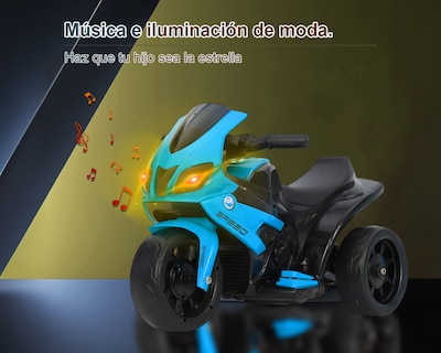Foto 6 | Moto Montable Eléctrica Infantil Basitex Azul