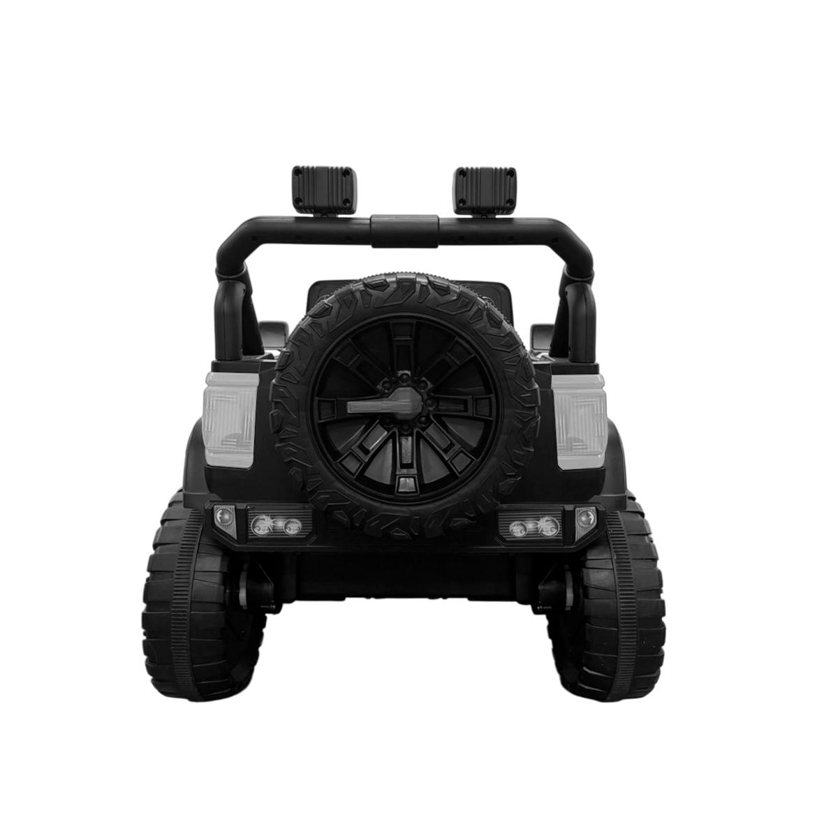 Foto 4 pulgar | Carro Eléctrico Tipo Jeep Montable Bluelander Blanco Con  Luz Led Y Control Remoto