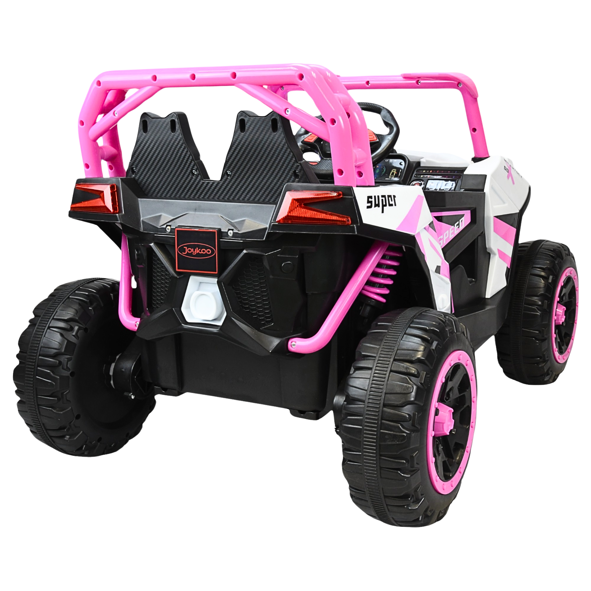Foto 8 | Montable Eléctrico Para Niños 4x4 Luz Sonido Bluetooth Control Remoto 12v - Rosa