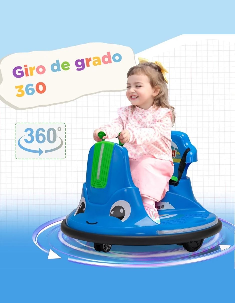 Foto 5 pulgar | Nuevo Carrito Chocon Montable ''nebulons'' Azul