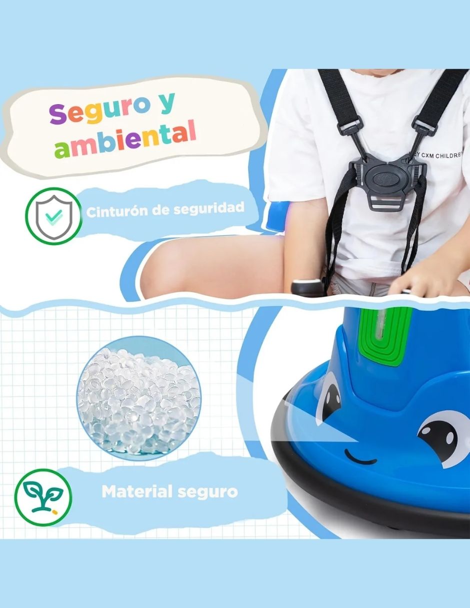 Foto 5 | Nuevo Carrito Chocon Montable ''nebulons'' Azul