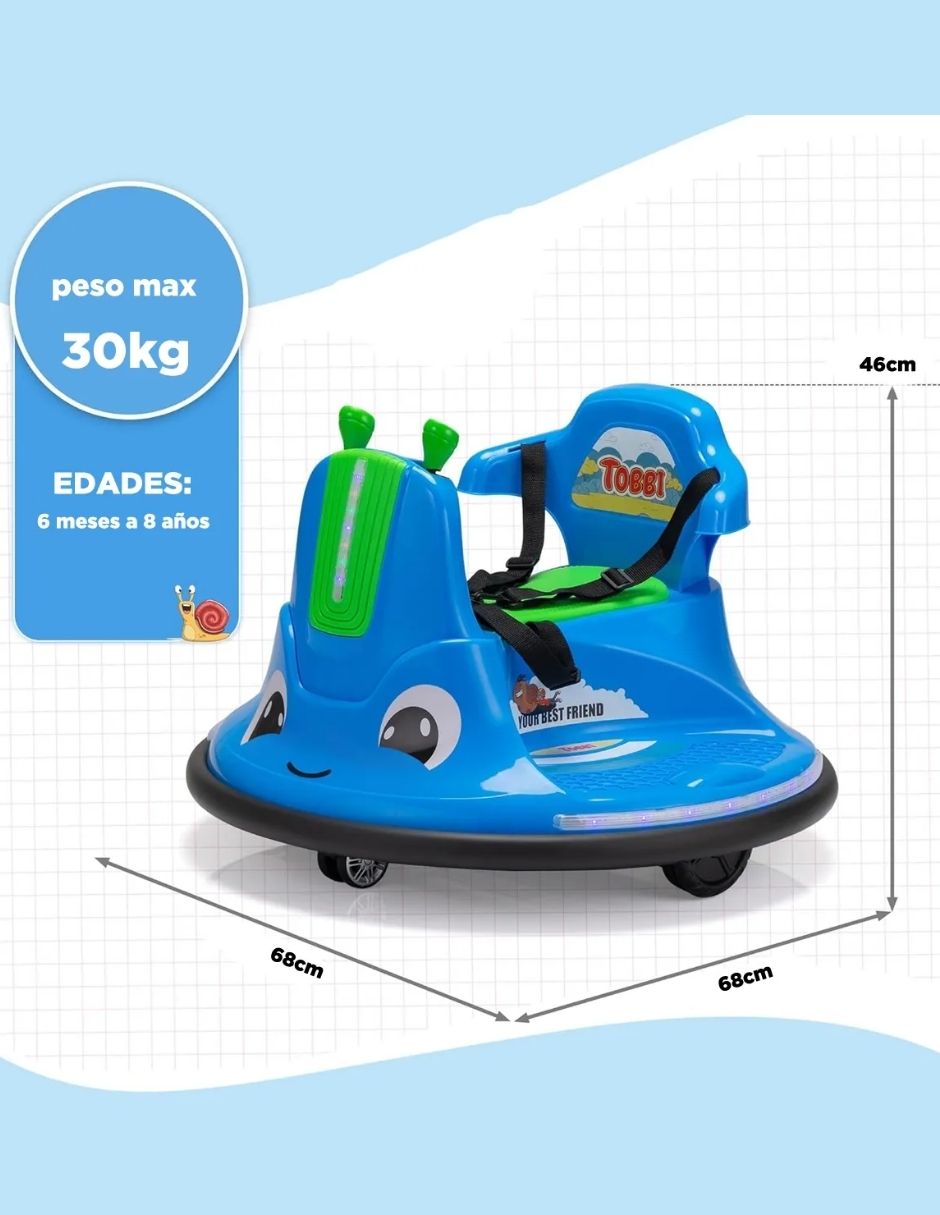 Foto 7 | Nuevo Carrito Chocon Montable ''nebulons'' Azul