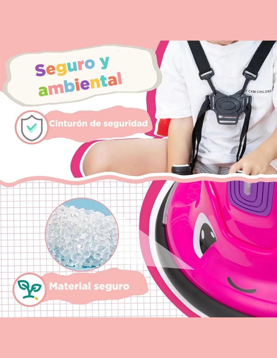 Foto 5 pulgar | Carrito Chocon Montable ''nebulons'' Rosa