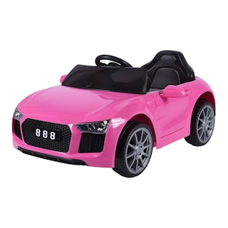 Foto 1 | Montable Eléctrico Carro Aeiou B007 Con Faros Delanteros Rosa