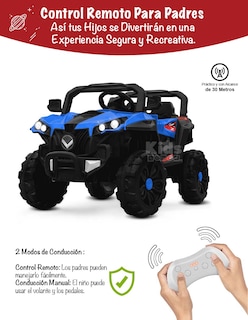Foto 2 | Montable Eléctrico Kids House Azul