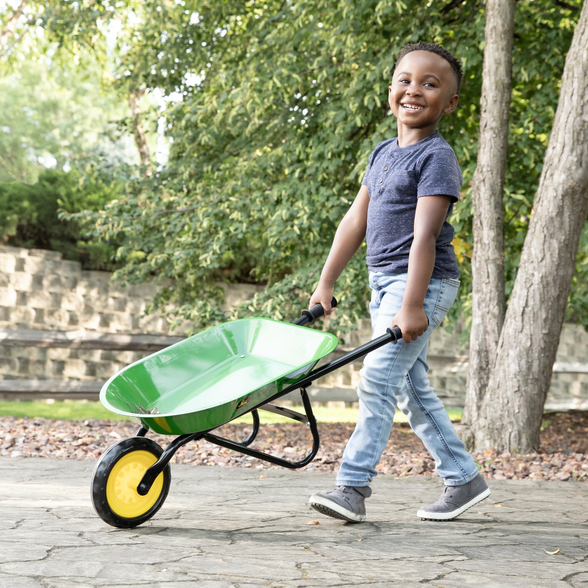 Foto 4 | Carretilla John Deere Kids De 86,36 Cm, Color Verde Acero, Más De 2 Años - Venta Internacional.