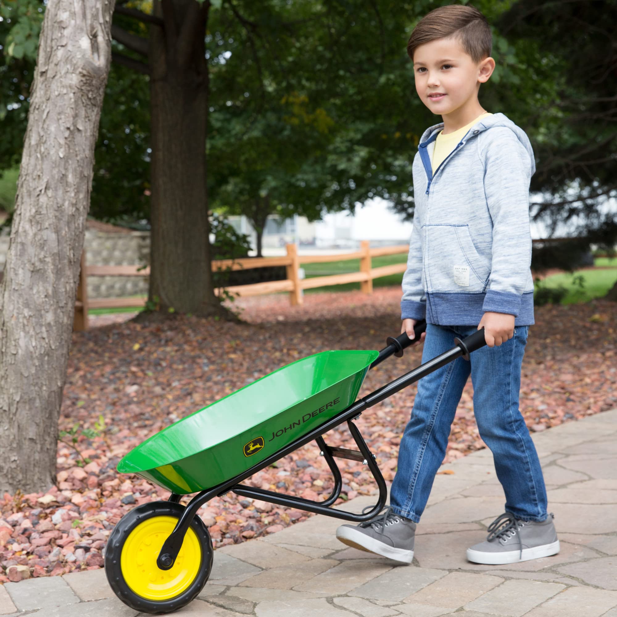 Foto 5 | Carretilla John Deere Kids De 86,36 Cm, Color Verde Acero, Más De 2 Años - Venta Internacional.