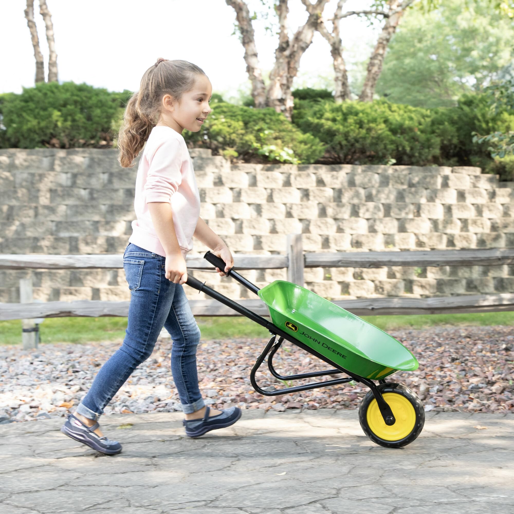 Foto 7 pulgar | Carretilla John Deere Kids De 86,36 Cm, Color Verde Acero, Más De 2 Años - Venta Internacional.
