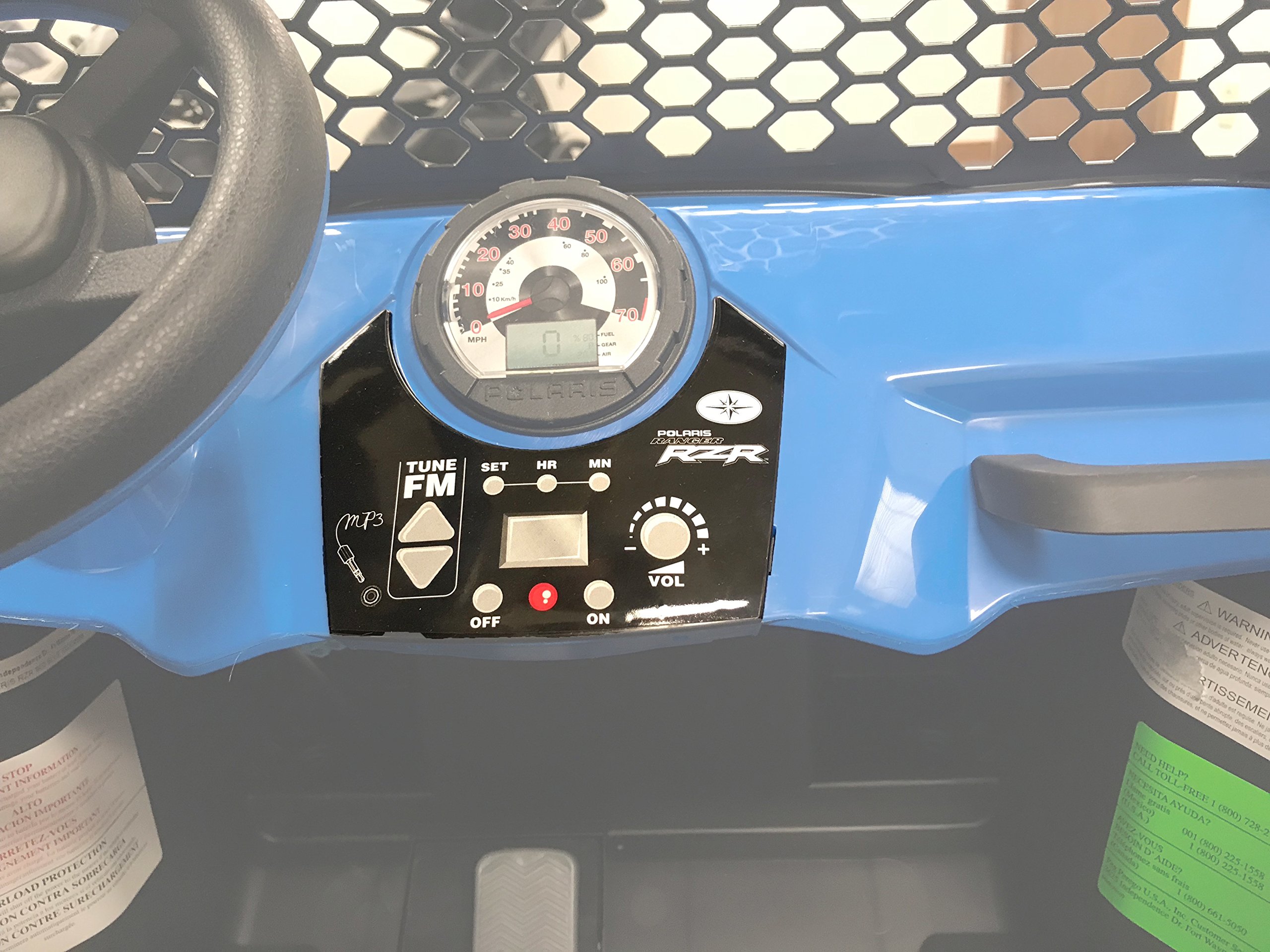 Foto 3 pulgar | Bundle Peg Perego Polaris Rzr Con Radio Fm, Cinturón De Seguridad Y Bocina - Venta Internacional.
