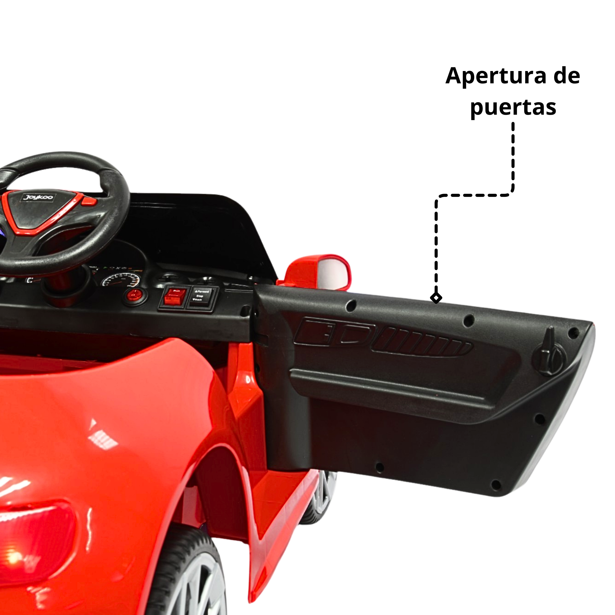 Foto 8 pulgar | Montable Electrico Para Niños Mini Gt Bluetooth Usb Y Auxiliar Luces Sonido Batería 12v - Rojo
