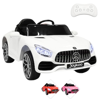 Foto 1 | Montable Electrico Para Niños Mini Gt Bluetooth Usb Y Auxiliar Luces Sonido Batería 12v - Blanco