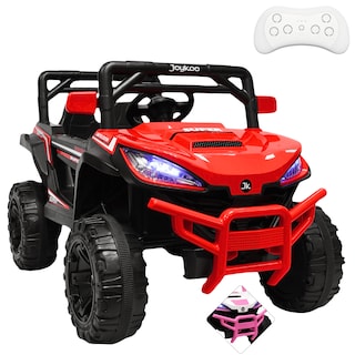 Foto 1 | Montable Electrico Para Niños Camioneta Racer Usb Auxiliar Luces Sonido Batería 12v - Rojo